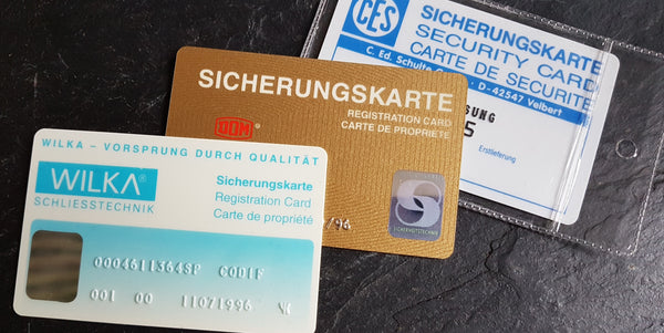Schließanlagenschlüssel vom Hersteller