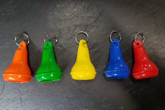 Schlüsselanhänger bunte Schlüsselbirnen mit Schlüsselring