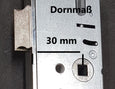 Rohrrahmenschlösser 72 mm Entfernung mit Flach Stulp div. Dornmaße