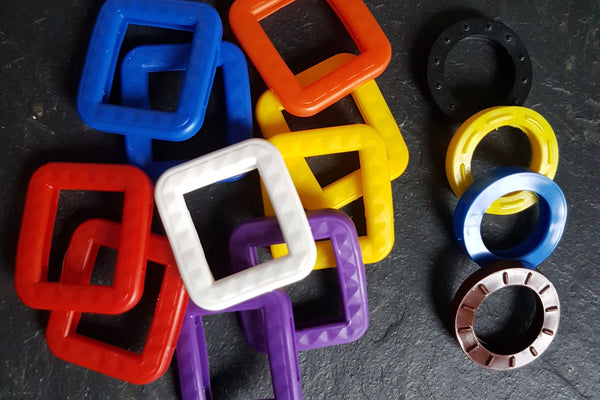 20 Bunte Schlüsselkappen Aus Silikon - Rund & Eckig In 10 Farben Zur Perfekten Schlüsselorganisation